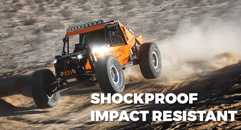 Shockproof and shock-resistant