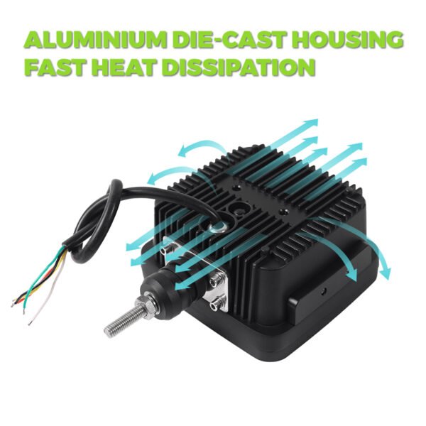 Excellent heat dissipation