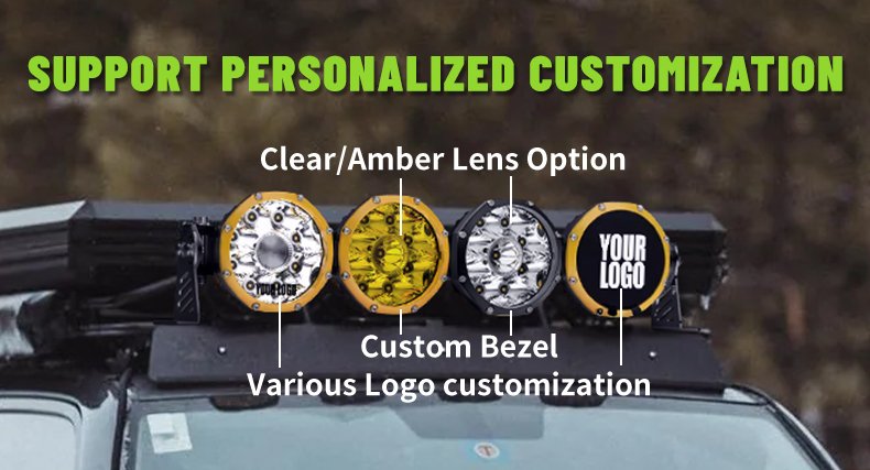 LED Light bar supports personalized customization