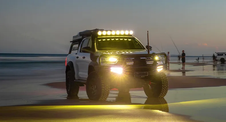 LED off road lights display effect