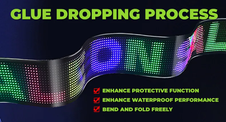 Car led message board​ Advantages