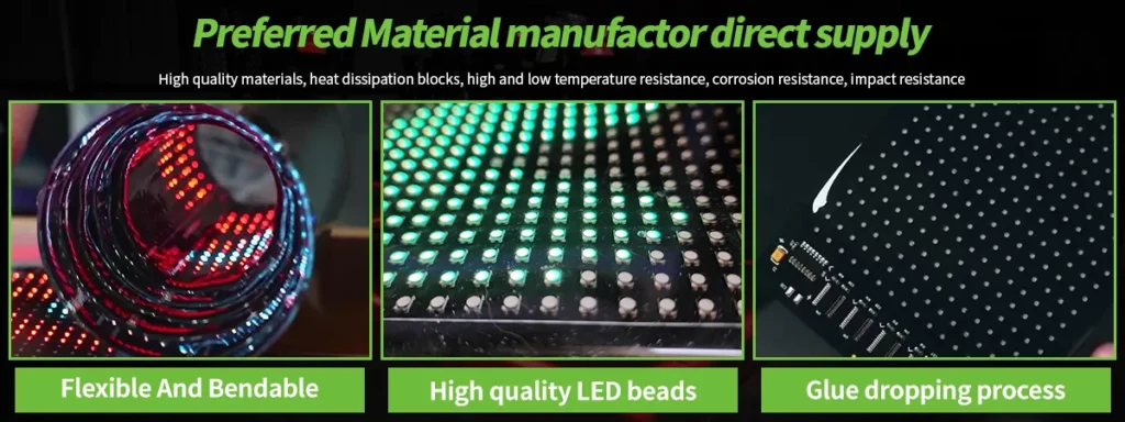 LED Car Message Board Material Introduction