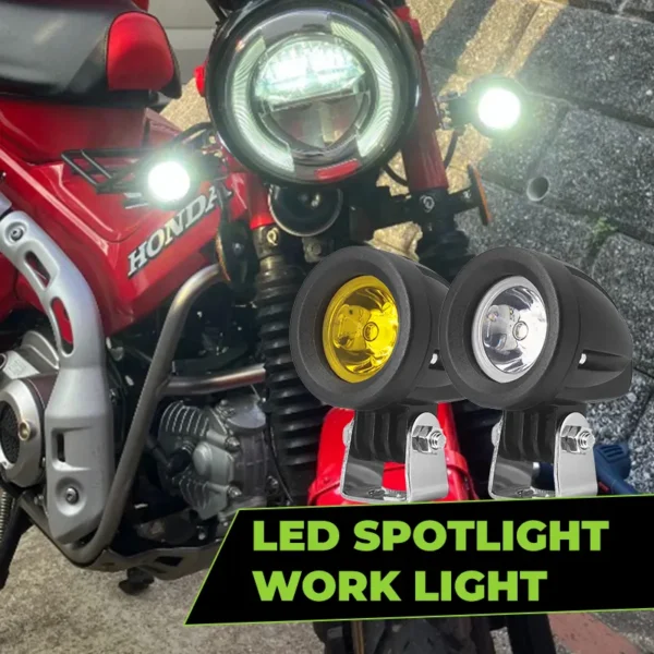 Motorcycle auxiliary lights