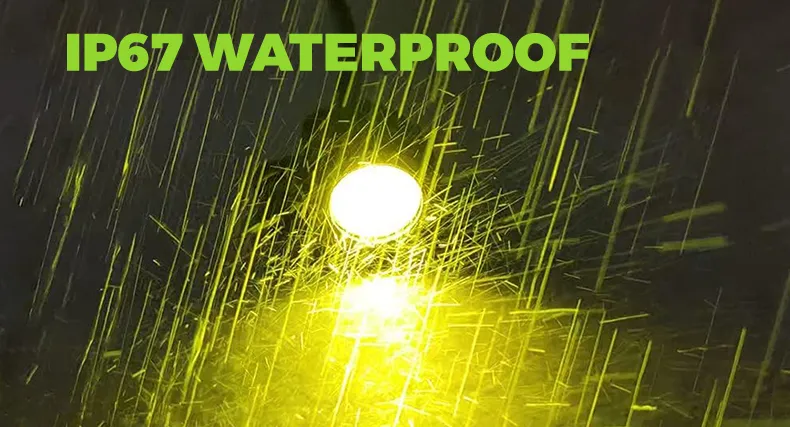 Motorcycle auxiliary lights support IP67 waterproof