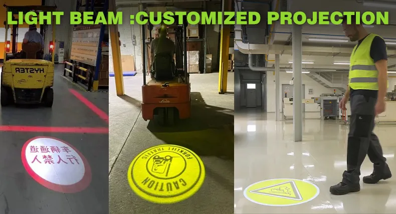 LED Floor Sign Projector display pattern needs to be customized