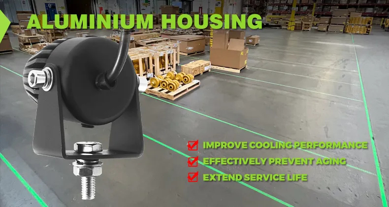 Laser Line Projector uses aluminum waike