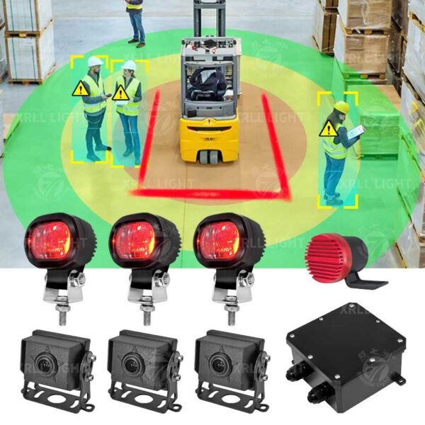 forklift collision detection system